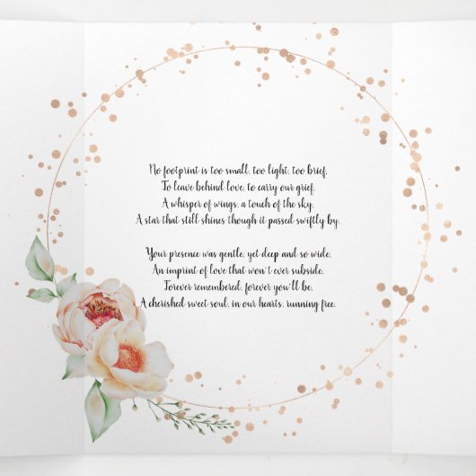 設置面積が小さすぎるカード 三つ折りクリスマスカード (内部中)