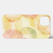 設計された抽象芸術の背景（水色） Case-Mate iPhoneケース (裏面 (横))