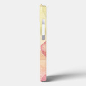 設計された抽象芸術の背景（水色） Case-Mate iPhoneケース (裏面 / 左)