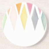 設計されていた水彩画の背景 コースター (正面)