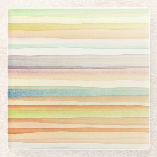 設計されていた芸術の背景。 使用された水彩画 ガラスコースター (正面)