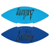 設計カラフルされたアンソニー名，サッカー アメリカンフットボール (パネル)