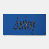 設計カラフルされたアンソニー名、デスクマット デスクマット (正面)