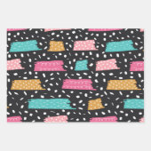 設計予測できな済 ラッピングペーパーシート (正面)