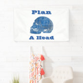 設計図を練ユーモアのあるる 横断幕 (インサイチュ)