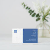 設計図モダン設計者 名刺 (スタンド正面)