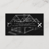 設計図回路図 |建築ツール 名刺 (裏面)