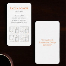 設計図書付きArchitector名刺 名刺