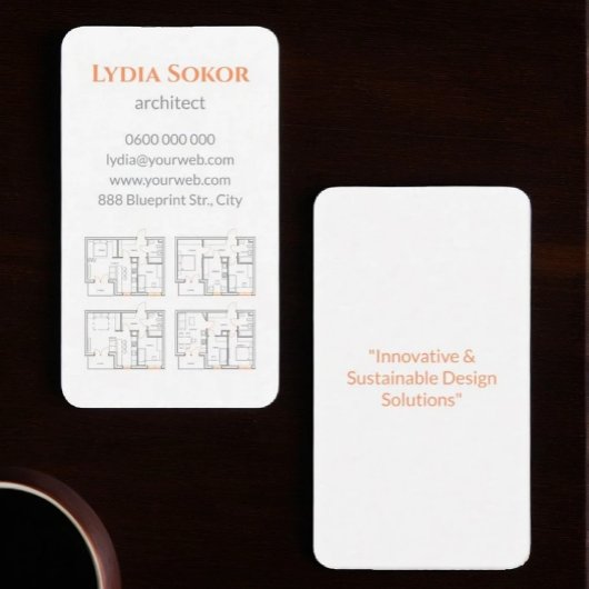 設計図書付きArchitector名刺 名刺