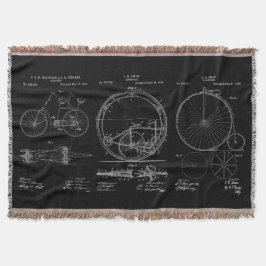 設計図素朴自転車の特許を投げる スローブランケット