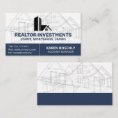 設計図 | ホームプロパティロゴ 名刺 (正面/裏面)