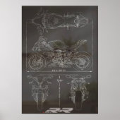 設計図S1000RR ポスター (正面)