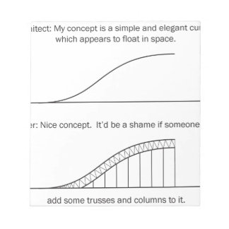 設計者とエンジニア ノートパッド
