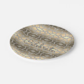 設計者とスタイリッシュ ペーパープレート (アングル)