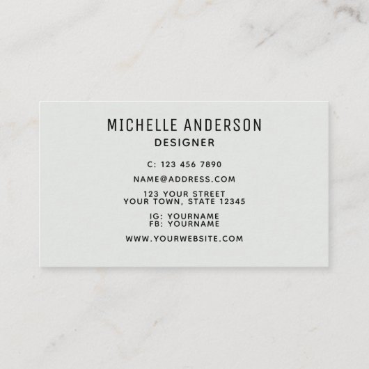 設計者カラフル 名刺 (裏面)