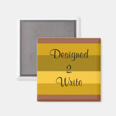 設計2書 – マグネット (正面/裏面)