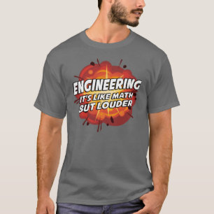 設計-数学のようしかし大声でです Tシャツ