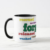 許されたキリスト教のマグ マグカップ (左)