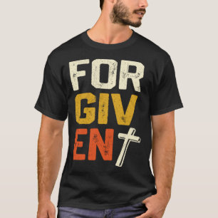 許されたキリスト教信念説プルオーバーフード付きスウェットシャツ Tシャツ