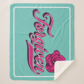 許されたハイビスカスシェルパブランケット シェルパブランケット (正面)