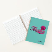 許されたハイビスカス ノートブック (内部)