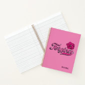 許されたハイビスカス ノートブック (内部)