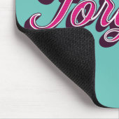 許されたハイビスカス マウスパッド (コーナー)