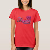 許されたハイビスカス Tシャツ (正面)