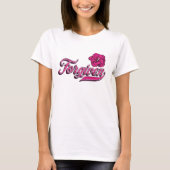 許されたハイビスカス Tシャツ (正面)