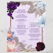 許されたパーソナライズされた紙 (正面)