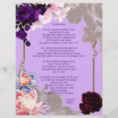 許されたパート1パーソナライズされた紙 (裏面)