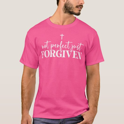 許されるだけでは完璧ではない Tシャツ (正面)