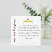 許しが与えられている証カード (スタンド正面)