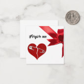 許してくれ ノートカード (正面/裏面インサイチュ)