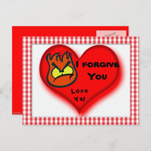 許してよ愛よ!_ ポストカード (正面/裏面)