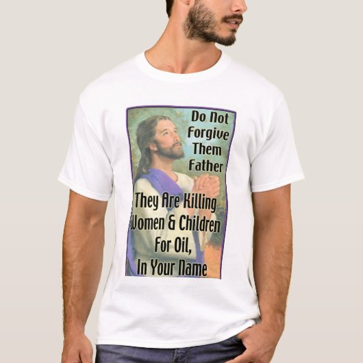 許して下さい Tシャツ (正面)