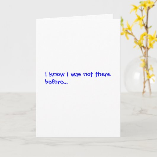 許して カード (黄色い花)