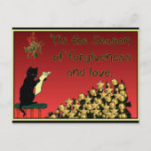 許しと愛のクリスマスのはがき シーズンポストカード (正面)