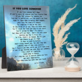 許しの手紙 フォトプラーク (側面)