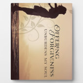 許しの申し出 フォトプラーク (正面)