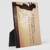 許しの申し出 フォトプラーク (側面)