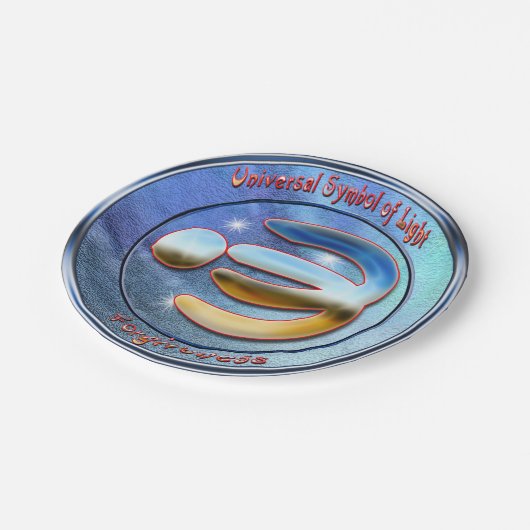 許しの象徴 ペーパープレート (アングル)