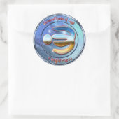 許しの象徴 ラウンドシール (バッグ)