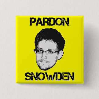 許しのSnowdenボタン 缶バッジ