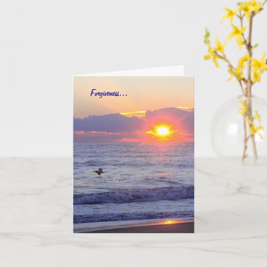 許しカード カード (黄色い花)