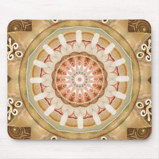 許し及び解放23の曼荼羅 マウスパッド (正面)