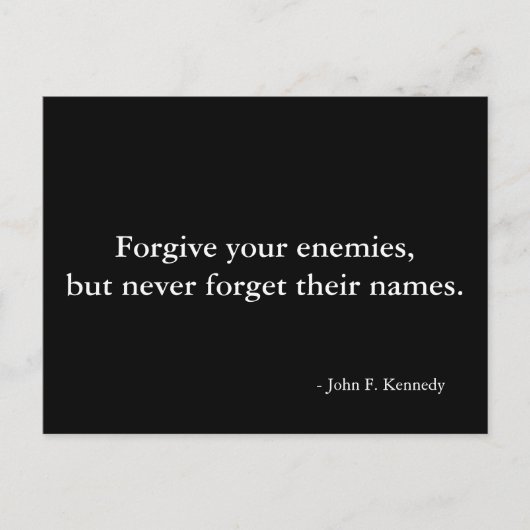 許し引用文 – はがき (正面)