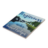 許し焼き橋レイク引用文 タイル (側面)