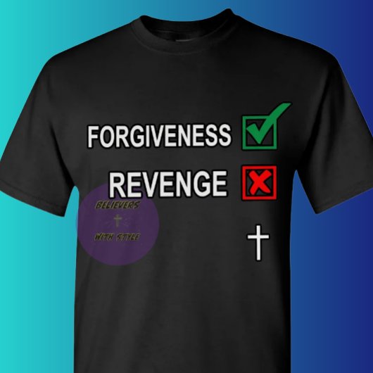 許し - チェックボックス Tシャツ
