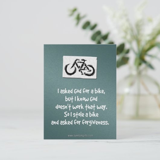 許し... ポストカード (スタンド正面)